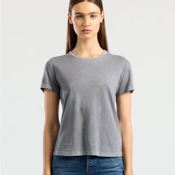 Cotton Citizen Washed Gray Standard Fit Short Sleeve T-shirt Size Small - Picture 1 of 5